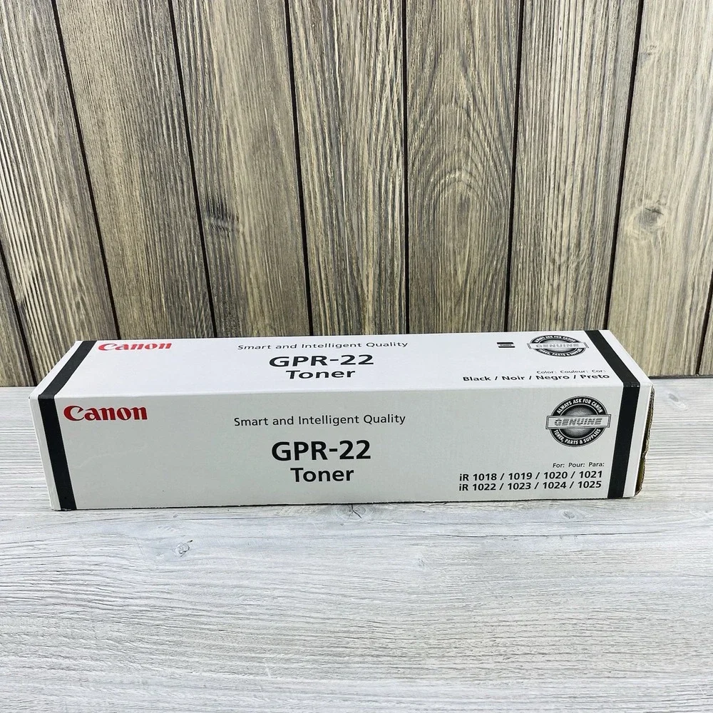 CANON GPR-22 BLACK TONER FOR IR-1018/1019/1021 FACTORY SEALED/Genuine